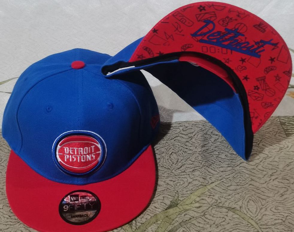 2022 NBA Detroit Pistons Hat YS1009